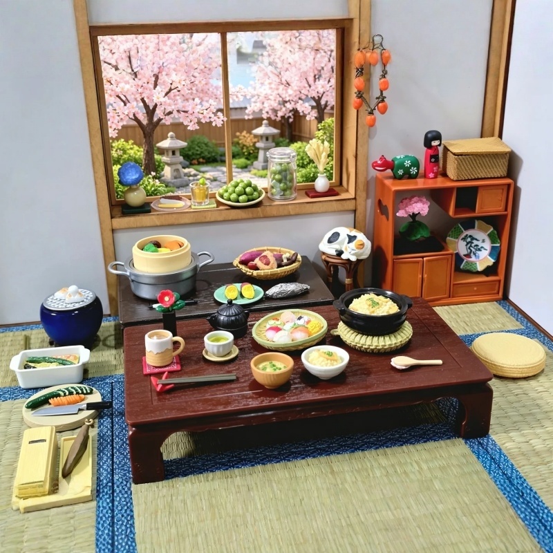 Japanese Lifestyle Japanese - Juguetes de comida en miniatura auténticos