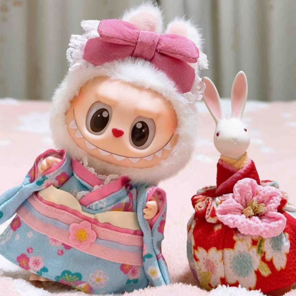 Japanese Lifestyle Japanese - Vestido de estilo japonés para muñeca