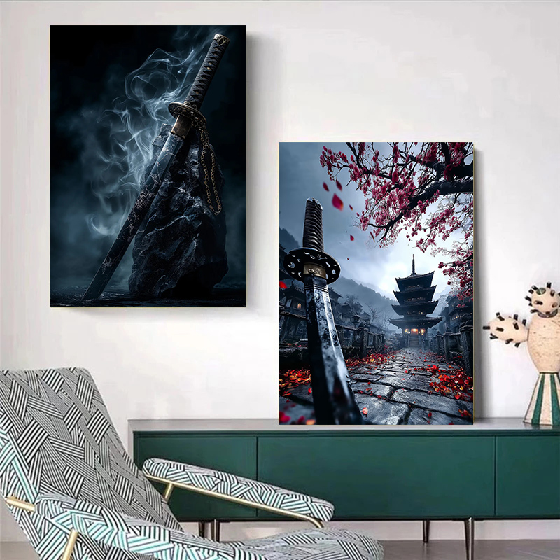 Póster de espada japonesa trad - Japanese Lifestyle Japanese reseña y precio